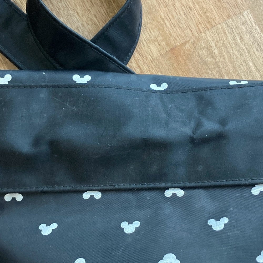 Mickey Mouse Black Tote Bag with White Pattern - Picture 8 of 8